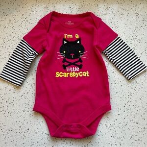 3/$12 3-6 Month Girls Long Sleeve Onesie